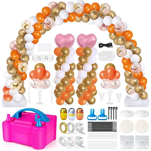 Balloon Arch Kit With Balloon Pump Electric,9Ft Tall & 10Ft Wide ...