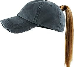 PONY-001 BLK Classic Plain Ponytail Messy High Bun