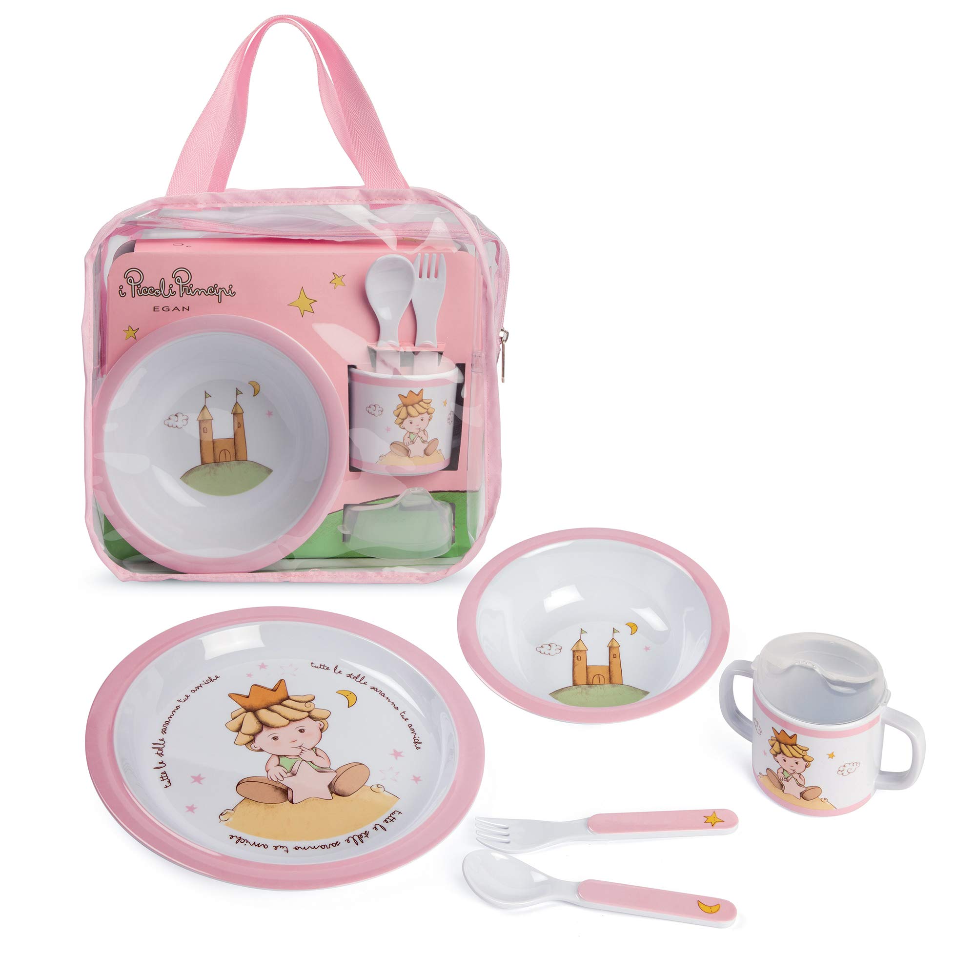 Egan Set, Melamine, Ivory, Small