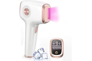 INNZA IPL Hair Removal with Ice Cooling Care Function for Women,Long-Lasting Results,999,999 Flashes Painless Hair Removal, Hair Removal Device for Armpits Legs Arms Bikini Line