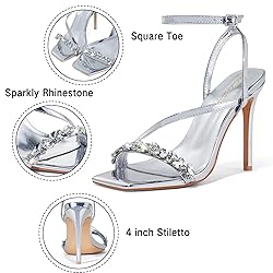 Elisabet Tang Women’s Crystal Stilettos Heeled
