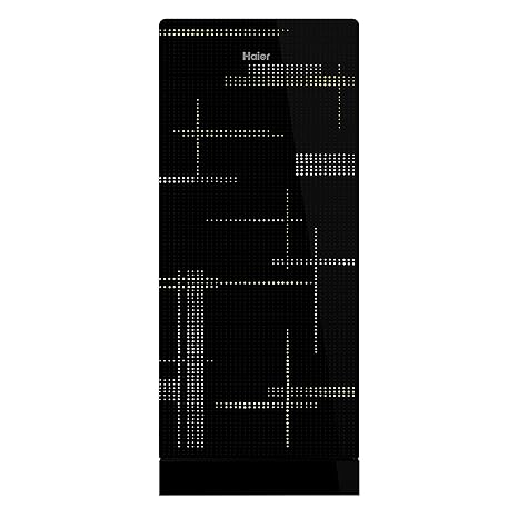 Haier 195 L 4 Star Direct-Cool Single Door Refrigerator (HRD-1954PAG-E, Artistic Glass)