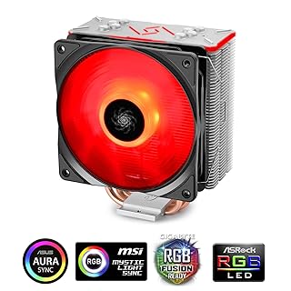 DeepCool RGB CPU Cooler 4 Heat Pipes 120mm RGB Fan Universal Socket Solution (GAMMAXX GT)