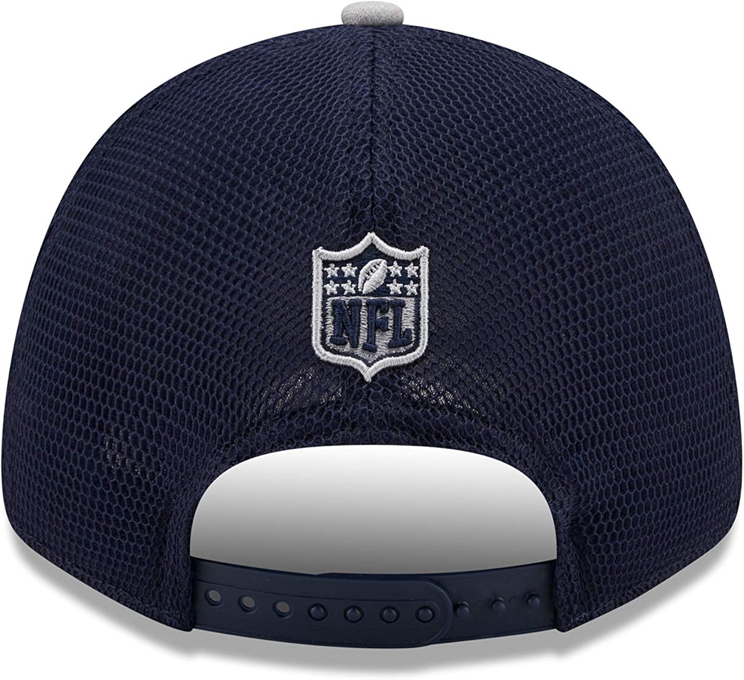 NFL Dallas Cowboys Mens New Era 2020 Neo B3 940 Stretch Snap Hat, Navy/Gray, OSFM : Clothing