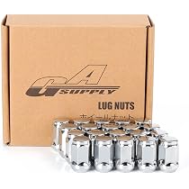 thumbnail interactive-video image 1 of 20pc Chrome M12x1.5 Spline Open End Acorn Lug Nuts – Cone Seat – Fits Honda, Mazda, Acura, Mitsubishi 1 of 1