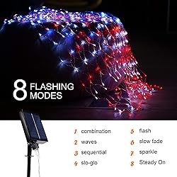 FUNIAO (Upgraded) 2-in-1 Solar Powered American
