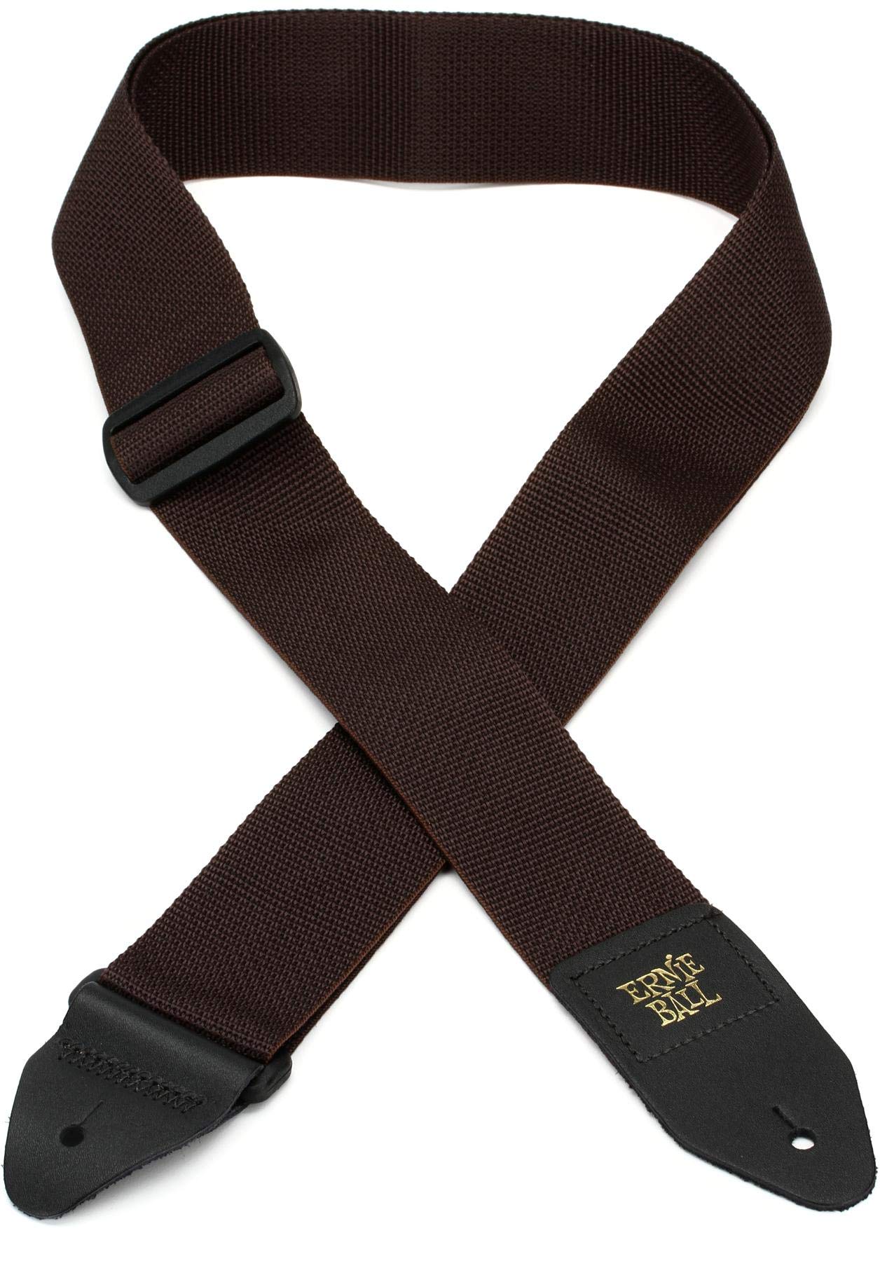 Ernie Ball Brown Polypro Guitar Strap