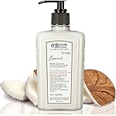C.O. Bigelow Coconut Body Lotion, Village Perfumer Moisturizing Body Lotion with Aloe Vera, Borage Oil & Olive Oil, 10 Fl Oz