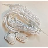 Liquid Force Replacement Wakeboard Binding Laces - 2 Piece - White