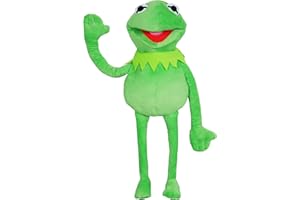 ERXKVS Kermit Frog Puppet Plush,Funny Kermit The Frog Hand Puppet for Role Play, Kermit Stuffed Toy Birthdays Gift for Fans & Kids