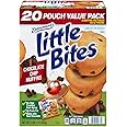 Entenmann's Little Bites Chocolate Chip Muffins, No High Fructose Corn Syrup, 0g Trans-Fat - Always Baked Moist and Delicious - By Gourmet Kitchn - 1 Box (1.65oz / 20pk)