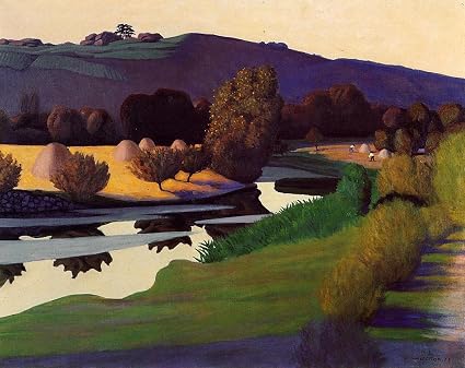 Amazoncom Evening On The Loire By Felix Vallotton 20 X - 