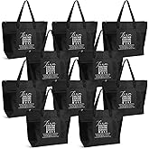 Locmeo 20 Pcs Team Appreciation Tote Bags Valentines Gifts for Coworker Employee Volunteers Staff Nurses Authors
