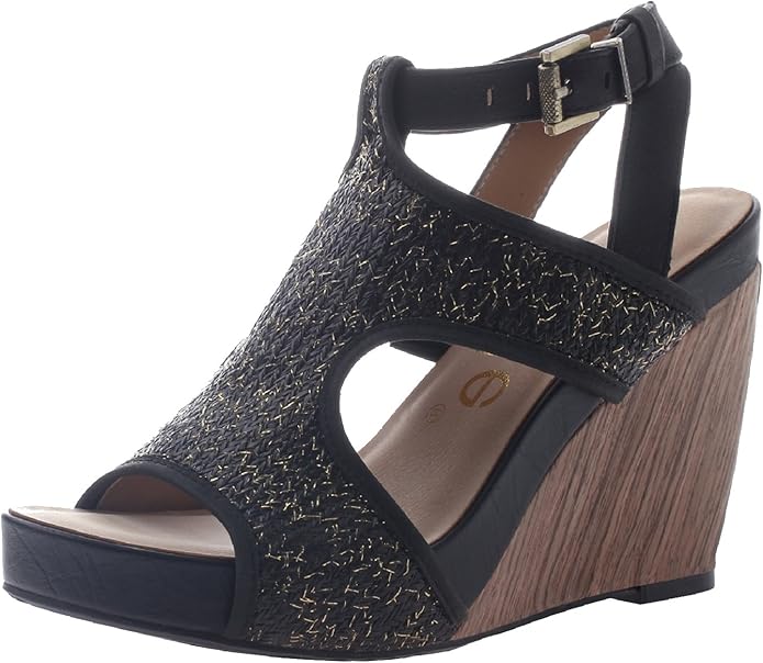 Amazon.com | nicole Women's Clementine Wedge Sandals | Platforms & Wedges