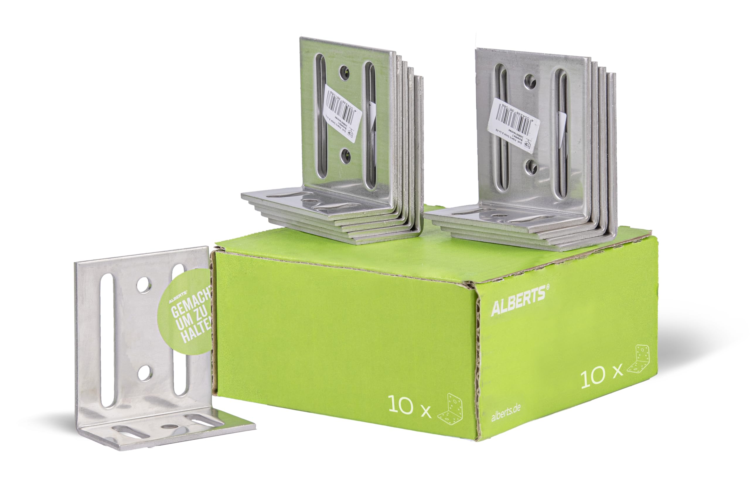 Adjustable Bracket with Slot 35 x 75 x 65 mm / 10 STK. Material: Edelstahl