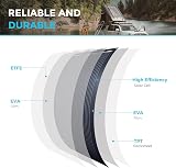 Renogy 100W Flexible Solar Panel 12V Mono Off-Grid Bendable Marine RV view 7