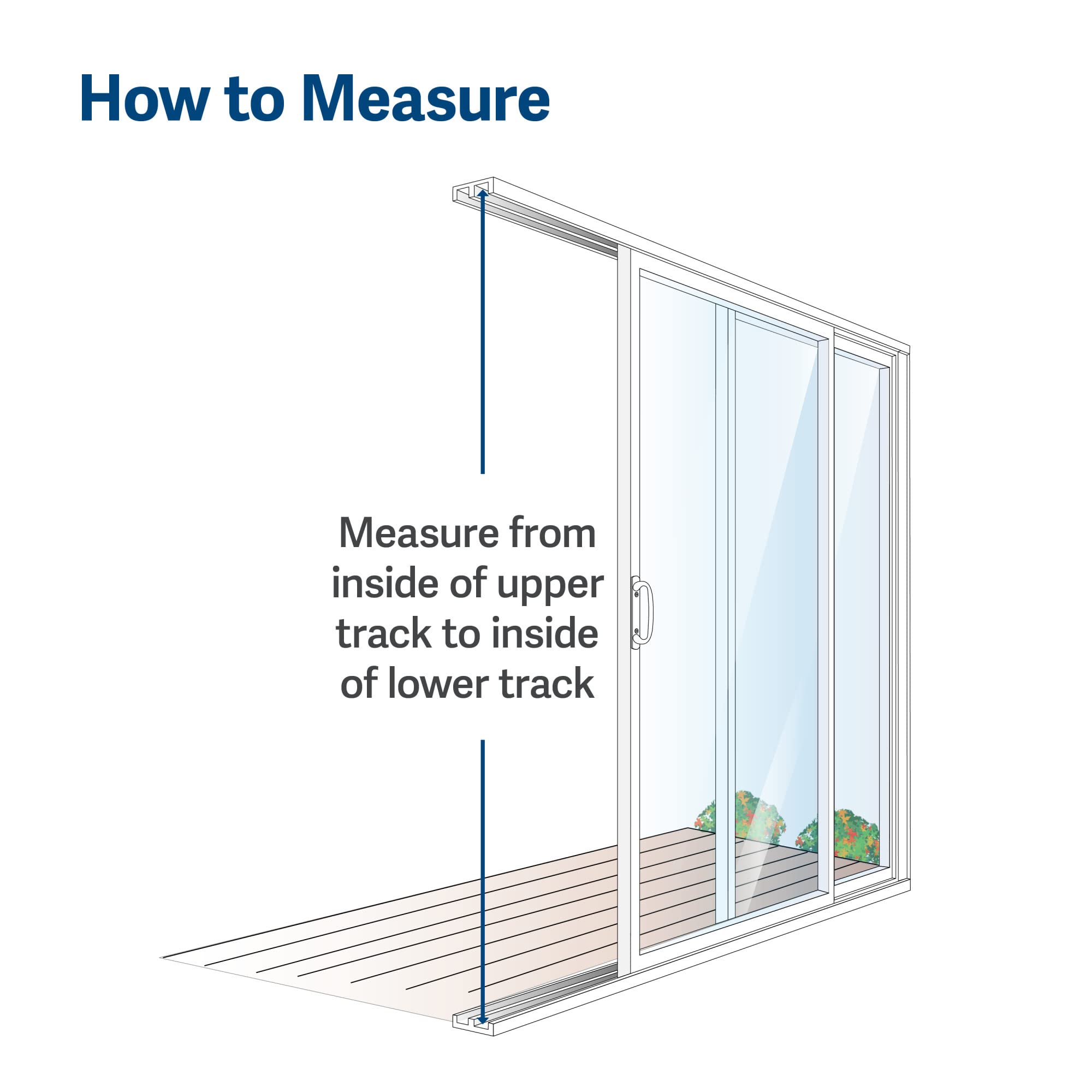 PetSafe Doggy Door for Sliding Glass Doors, Adjustable Height 75 7/8