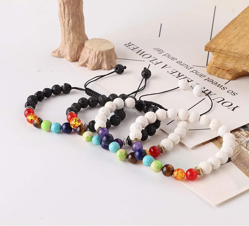 jarc Cuentas Para Pulseras Energéticas Pulsera de Yoga