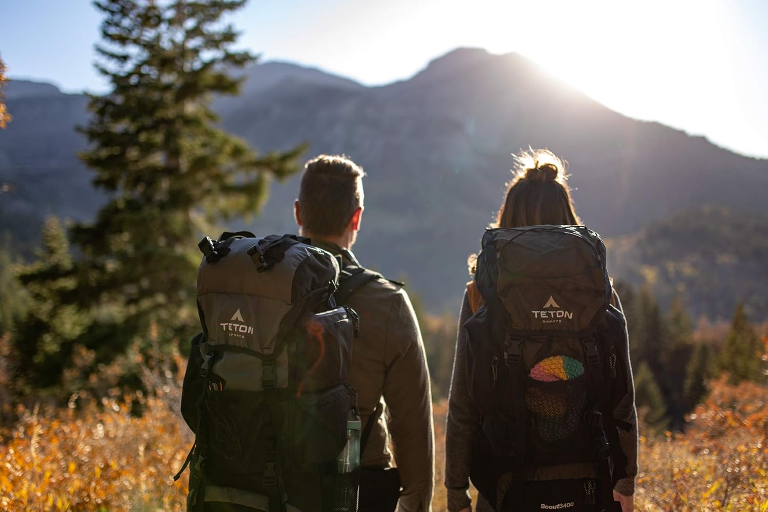 TETON Sports Scout 3400 Internal Frame Backpack; High-Performance Backpack for Backpacking, Hiking, Camping; Hunter Green (121) : Camping Backpack : Sports & Outdoors