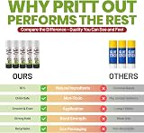 ZYBUX Pritt Glue Sticks 5 Pack 11g 90% Natural Strong Hold Safe for Kids view 6