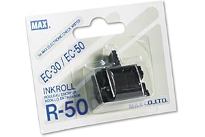 Max R50 Replacement Ink Roller, Black
