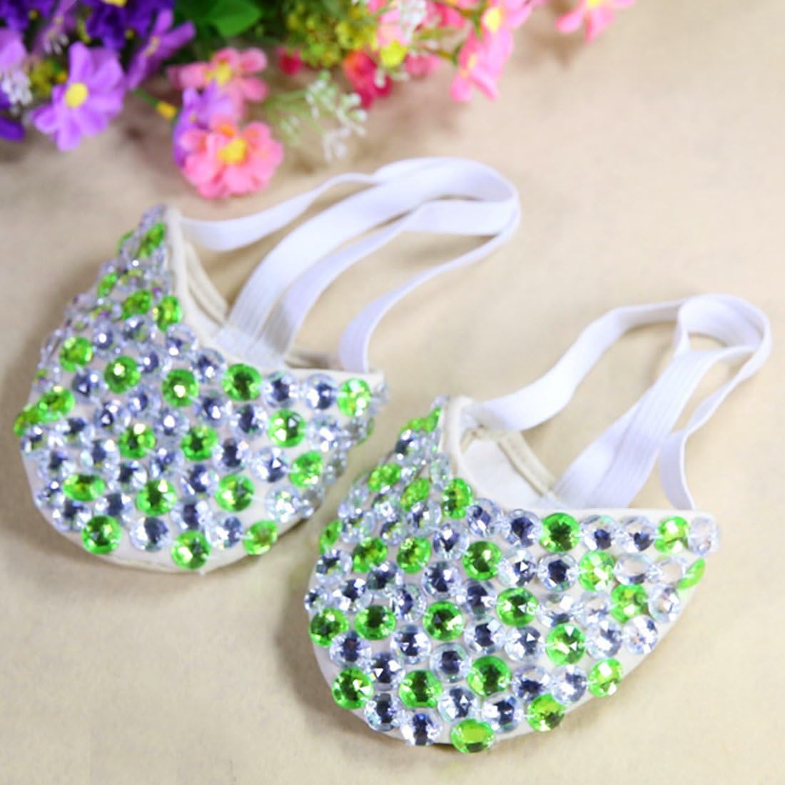 Calcifer® Belly/Ballet Dance Shoes Costume Gift For Big Party Christmas