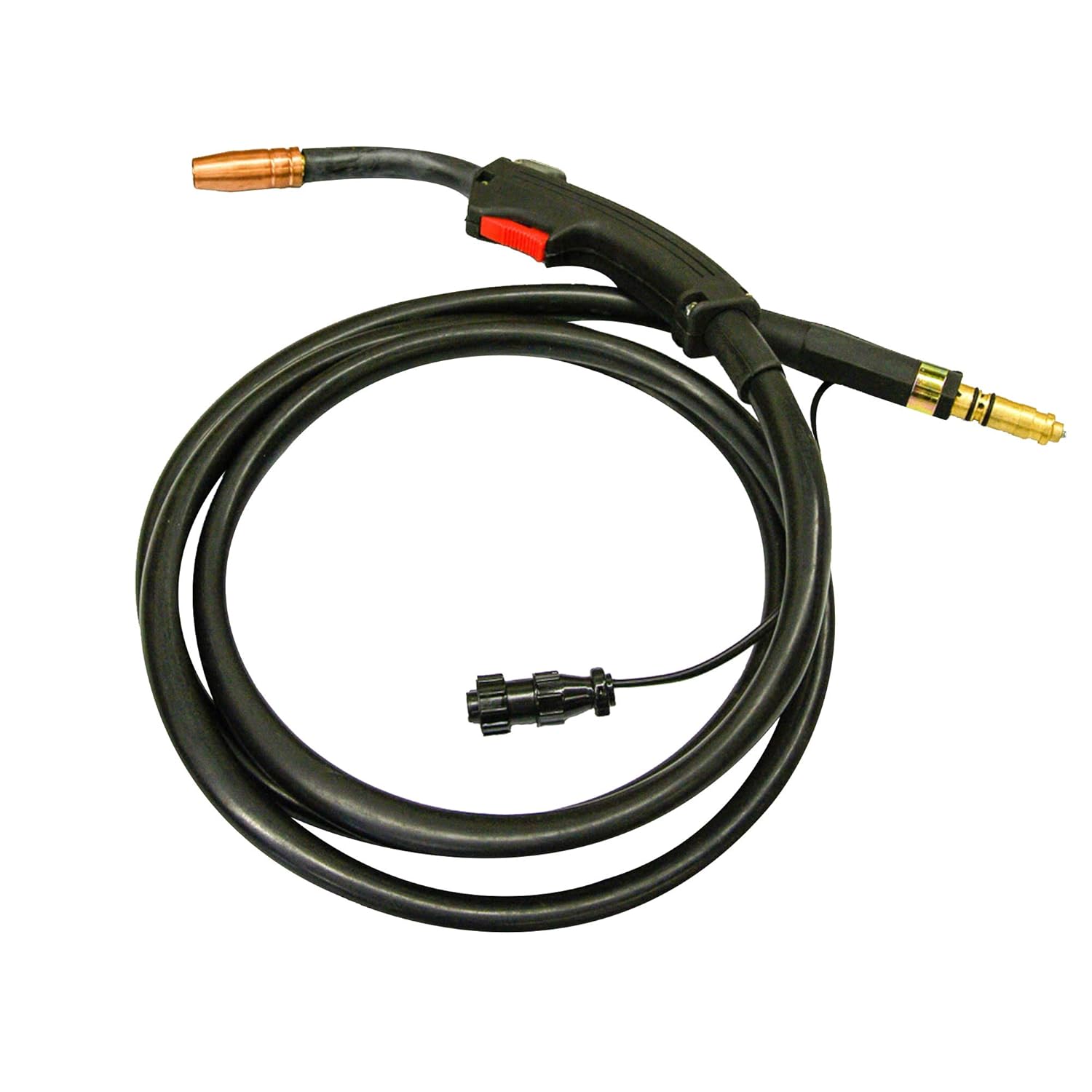 LOTOS MIG175 175AMP Mig Welder with Free Spool Gun, Mask, Aluminum Welding Wires, Solid Wires, Argon Regulator, Standard MIG Gun, Brown: Industrial & Scientific