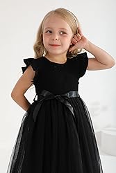 Sinhoon Toddler Girl Tulle Dress Summer Ruffle