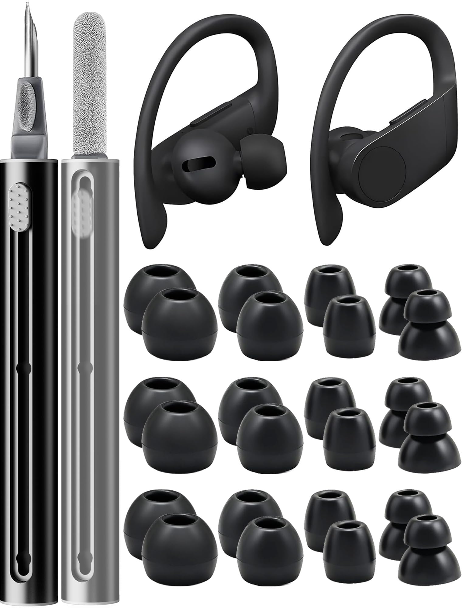Eartips for Powerbeats Pro/Beats Flex/X, Replacement Tips for Beats Earbuds