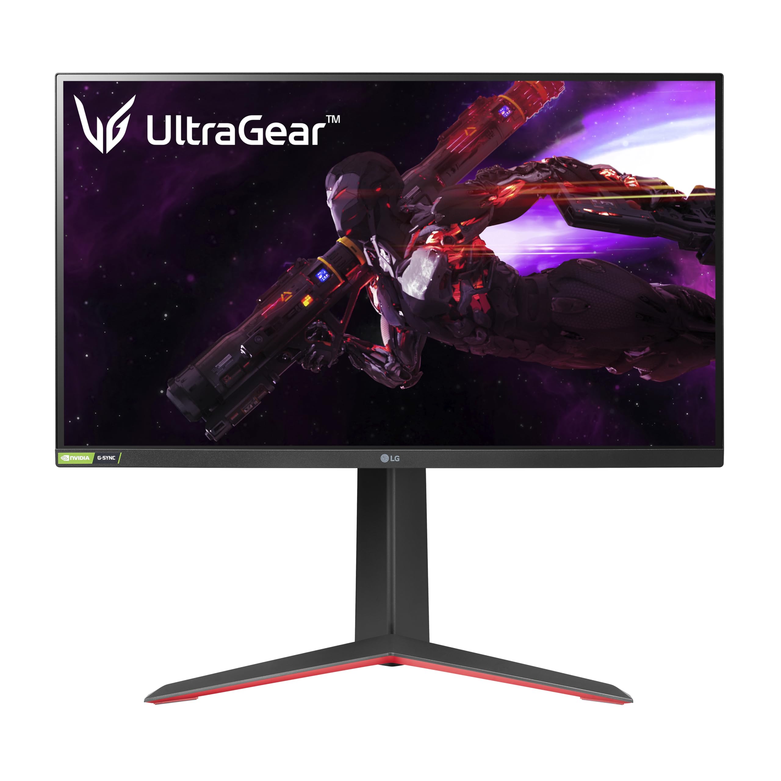 Monitor para juegos LG 27GP850-B Ultragear Pantalla Nano IPS QHD de 27 pulgadas (2560 x 1440) Tiempo de respuesta de 1 ms Frecuencia de actualización de 165 Hz Compatible con NVIDIA G-SYNC AMD FreeSync Premium Soporte ajustable con inclinación/altura/pivo
