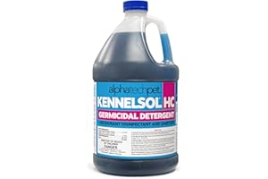 ATP KennelSol HC 1-Step High Concentrated Kennel Cleaner - 1 Gallon Liquid Disinfectant, Effective Against Bacteria and Viruses, Deodorizer by Alpha Tech Pet