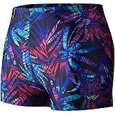 Angel season Swim Jammers for Men Square Leg Quick Dry Swimsuit Athletic Training Durable