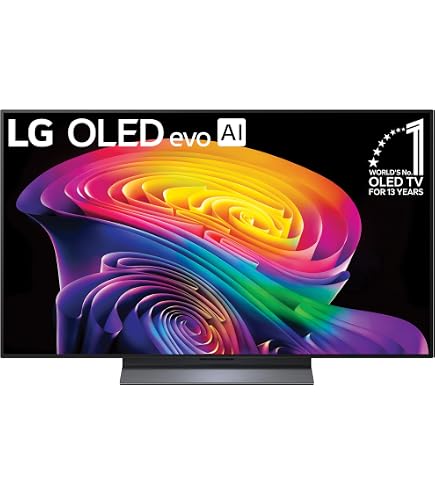 lg Amazon.com: LG 42-Inch Class OLED evo AI 4K C6 Series Smart TV w