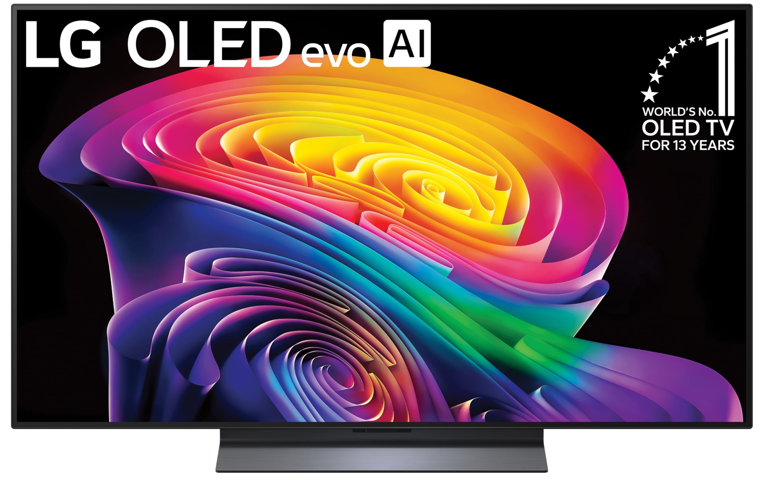 LG 48-Inch Class OLED evo AI 4K C6 Series Smart TV w/Dolby Atmos, Dolby Vision, HDR10, AI Super Upscaling 4K, Filmmaker Mode, Wow Orchestra, Compatible with Alexa (OLED48C6PUA, 2026)