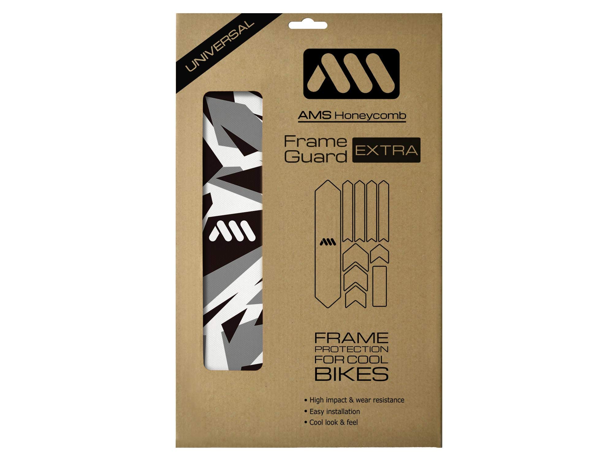 All Mountain Style Unisex's High Impact Frame Guard XL, Digital/Camo, X-Large