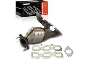 A-Premium Rear Exhaust Manifold Catalytic Converter Kit Direct-Fit Compatible with Ford Escape 2001-2008 & Mazda Tribute 2001