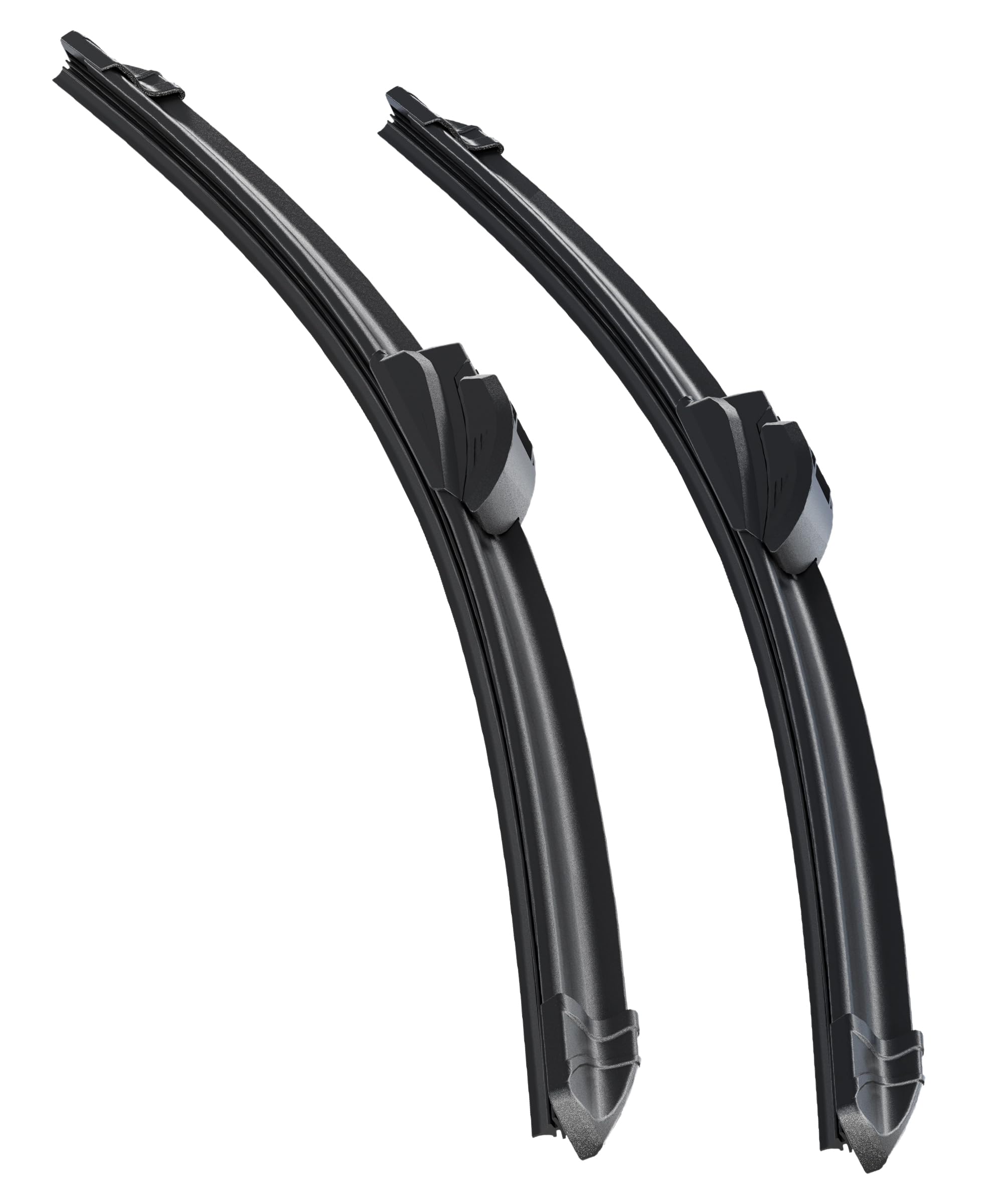 Photo 1 of RACOONA OEM QUALITY Premium All-Season Windshield Wiper Blades,Pack of 2 Durable Stable And Quiet Windshield Wiper Blades,Automotive Replacement Winshield Wipers For My Car (21"+21")