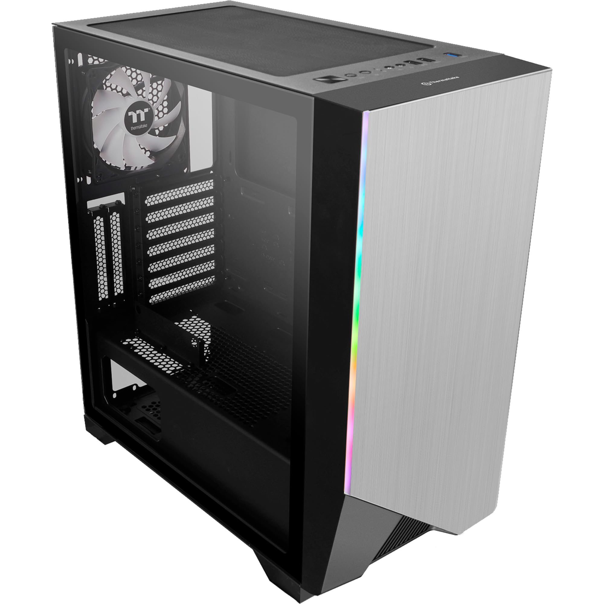 Thermaltake H550 TG ARGB Midi-Tower | ATX-PC-Gehäuse | Tempered Glass Fenster | 1x 120mm RGB Lüfter | Schwarz — image 1