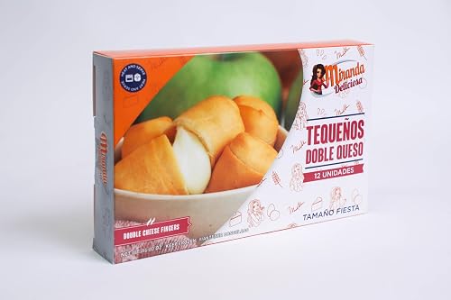 Miranda Deliciosa Tequeños Gourmet DOUBLE CHEESE stick pre-cooked ...