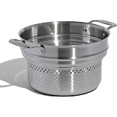 Made In Cookware - Stainless Steel Pasta Insert - Premium Stainless Steel - Professional Cookware - Crafted in Thailand - Fits 6 and 8 QT Stock Pots