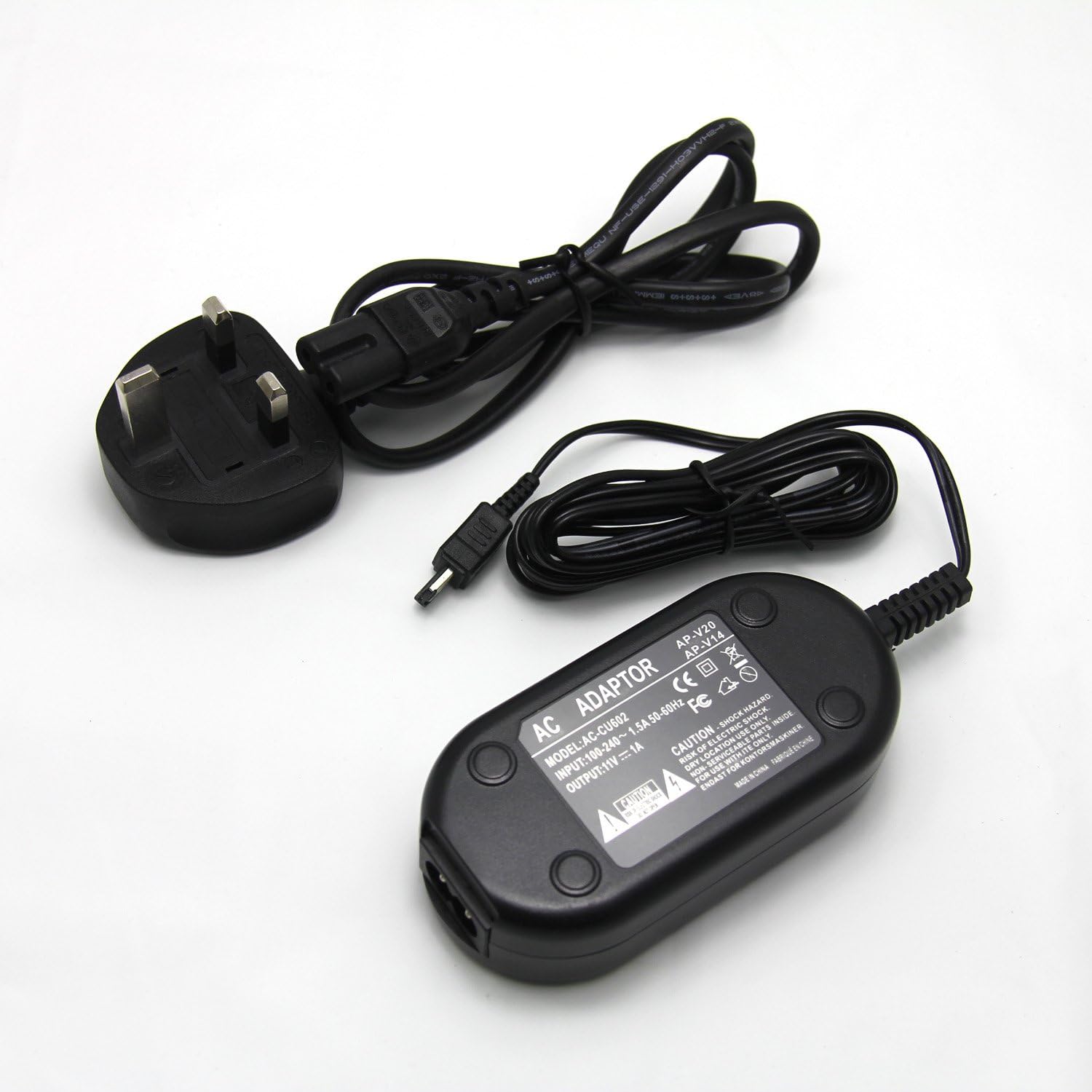Glorich AP-V14U replacement AC Power Adapter / Charger to Replace JVC AP-V14 / AP-V14U / AP-V14A / AP-V14E / AP-V15E / AP-V15U / AP-V16U / AP-V17 / AP-V17E / AP-V17U / AP-V18 / AP-V18U / AP-V18E / AP-V19E / AP-V20 / AP-V20E / AP-V21 fits most Everio GZ / GR Series