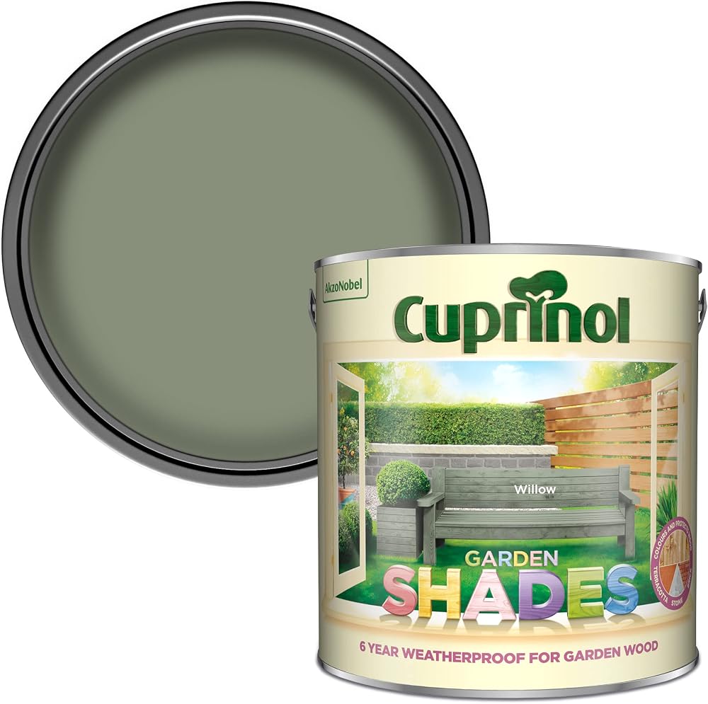 Cuprinol Garden Shades Willow 2.5L Wood Paint Water Based