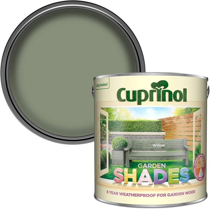 Cuprinol Garden Shades Willow 2.5L Wood Paint Water Based