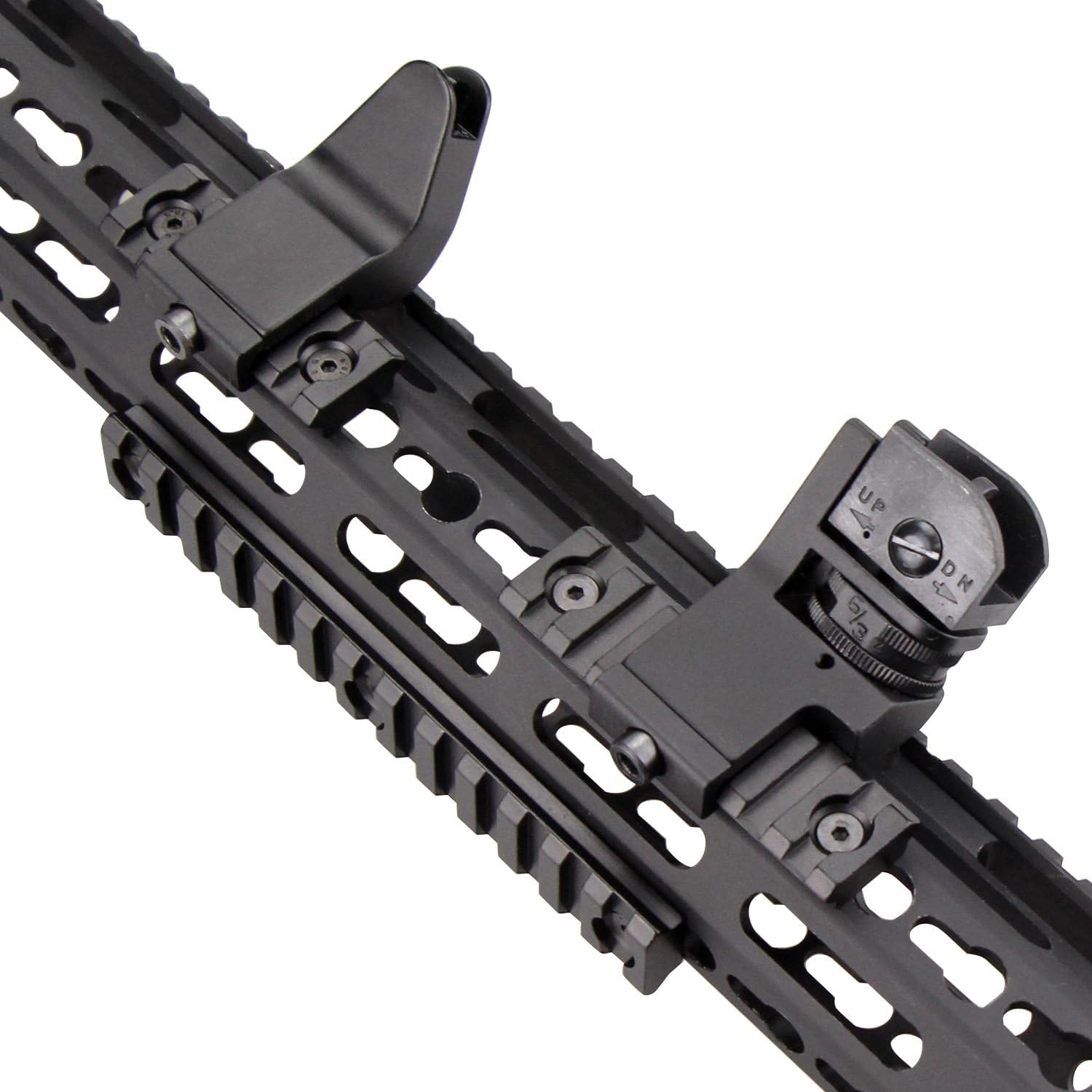 Monoki Keymod Picatinny Rail Sections, 5-Slot 9-Slot 13-Slot Lightweight Picatinny Rail Section for Keymod Handguard Mount Rail System with 3 Allen Wrench & Solid-Style, 3 Pack : Sports & Outdoors