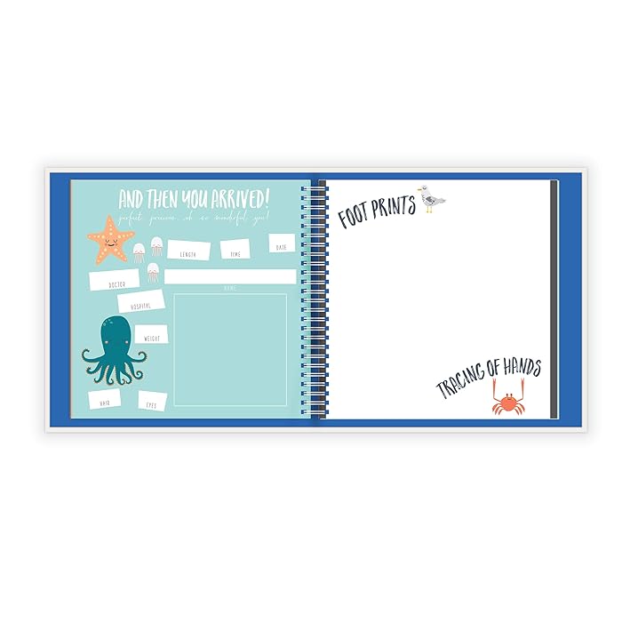 Image 4 - Lucy Darling Baby's First Year Memory Book: A Simple Book of Firsts - Little Captain