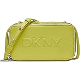 DKNY womens Carter Logo Camera Crossbody