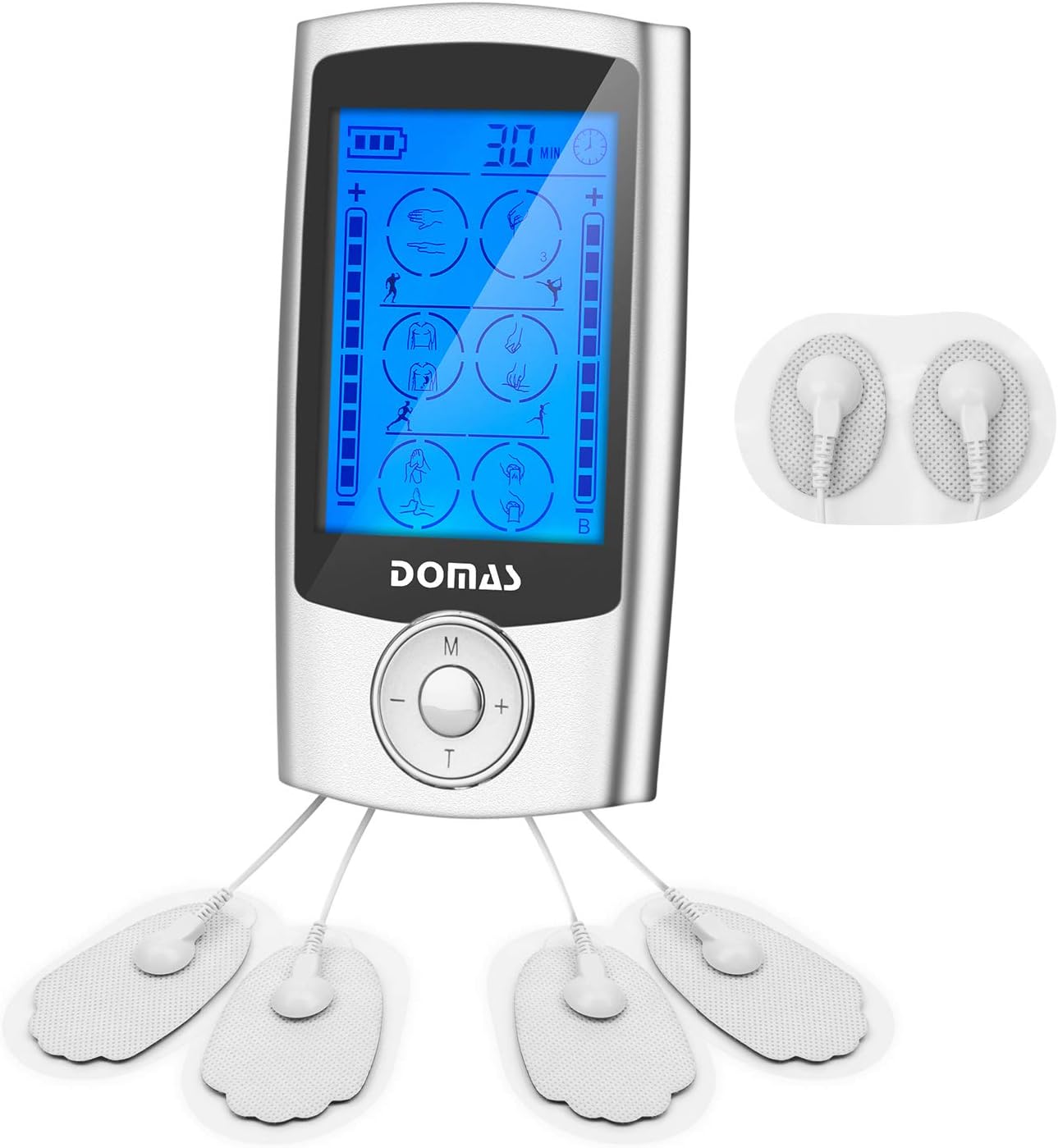 Pain Relief Stimulater Muscle Massager Machine 24 Modes EMS Tens Unit Therapy Equipment Electric Pulse Massager for Back Shoulder Pain Management: Health & Personal Care