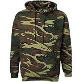 Code Five Camo Pullover Fleece Hoodie, 2XL, Green Woodland