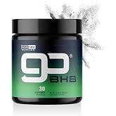 CleanForm goBHB Clean Energy Powder, Neutral, NSF Sport Certified, 6.88 oz | Calcium, Magnesium, Sodium &amp; Potassium BHB Salts, No Caffeine or Added Sugar, Mixes into Any Beverage, Third-Party Tested