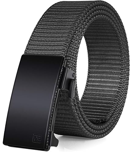 CHAOREN Nylon Ratchet Belts for Men - Adjustable Web Belt